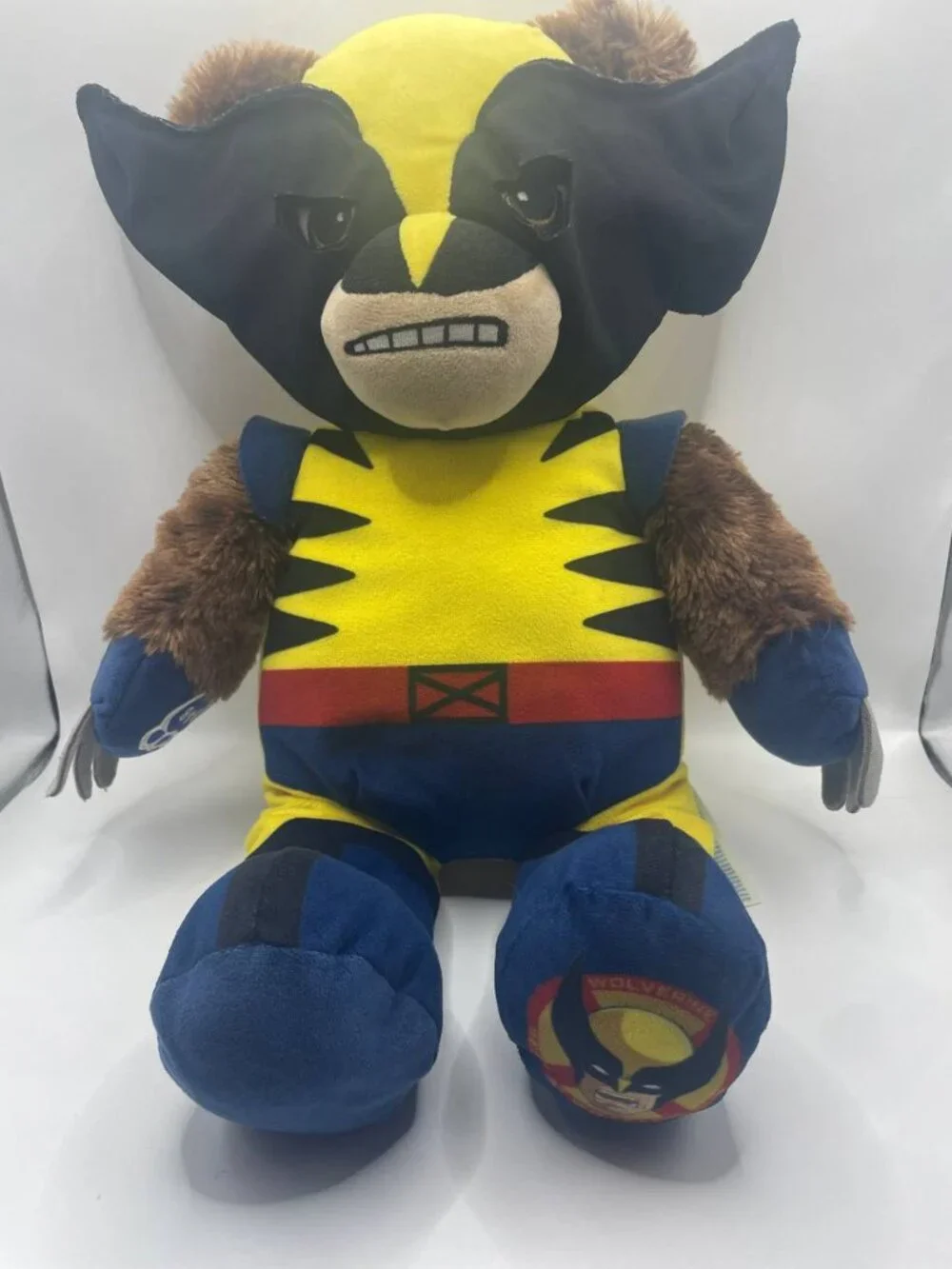 Build-A-Bear Wolverine X-Men Plush Toy - Kidcore Collectible